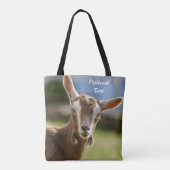 Toggenburg Dairy Goat Kind Draagtas (Achterkant)