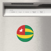 Togo Aimant Drapeau Fisheye (In Situ (Lave-vaisselle))