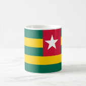 Togo Drapeau Céramique Café Mug (Centre)