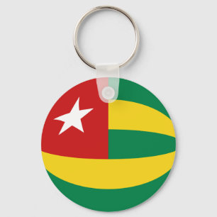 Togo Fisheye Flag Sleutelhanger