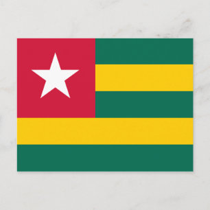 Togo Flag Briefkaart
