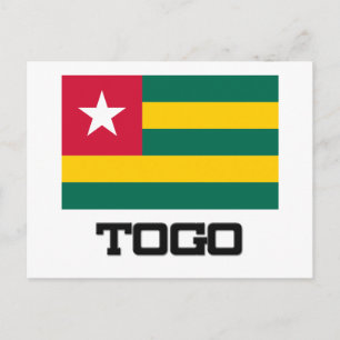 Togo Flag Briefkaart