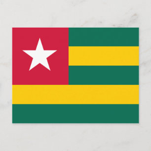 Togo Flag Briefkaart