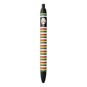 Togo Flag Cute Patriotic Zwarte Inkt Pen