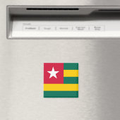 Togo Flag Magneet (Insitu (Vaatwasser))