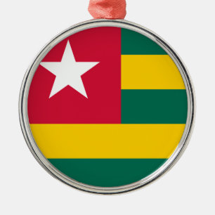 Togo Flag Metalen Ornament
