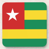 Togo Flag Onderzetter (Voorkant)