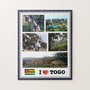 Togo - I Love - Legpuzzel