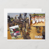 Togo Kleinste Briefkaart (Voorkant / Achterkant)