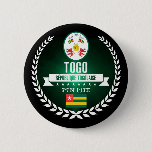 Togo Ronde Button 5,7 Cm (Voorkant)