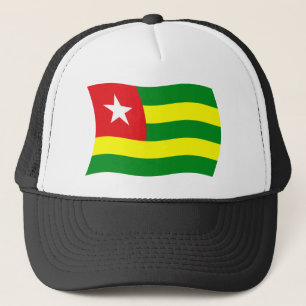 Togo Vlag Hoed Trucker Pet
