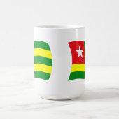 Togo Vlag Mokka Koffiemok (Center)