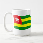 Togo Vlag Mokka Koffiemok (Links)