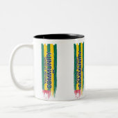 Togolese studenten Mok (Links)