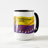 Tohono O'odham Nation Flag Mok (Voorkant rechts)