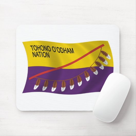 Tohono O'odham Nation Flag Mousepad Muismat (Met muis)