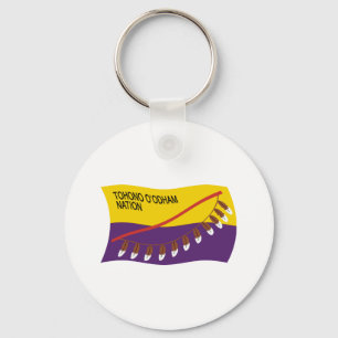 Tohono O'odham Nation Vlag Sleutelhanger