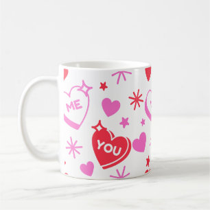 Toi et Moi Mugs Classiques pour Cœurs Romantiques