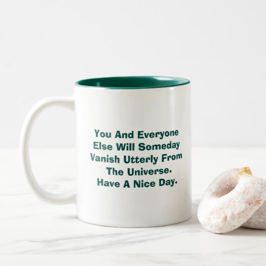 Toi Et Tout Le Monde... - Un MisterP Mug (Avec donut)