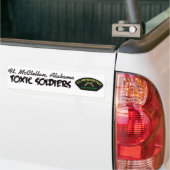 toic service bumper sticker édition mp (Sur camion)