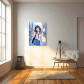 Toile アートパネル Art Panel|寄り道JK 寿司娘 GenerativeAI