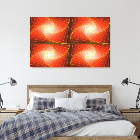 TOILE クワッドスパイラル　レッド (Insitu(Chambre))