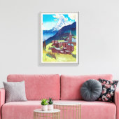 Toile マ'hiroshi Yoshida, タ'équitation, Hiroshi, Woodcut (Insitu(Salon))