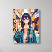 Toile 寿司娘アイコン アートパネル Art Panel|GenerativeAI (Recto)