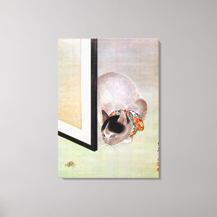 Toile 猫 と 蜘 蛛, 東 Chat et Araignée, Toko