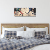 Toile 相 撲, 国 芳 Sumo Wrestling, Kuniyoshi, Ukiyo-e (Insitu(Chambre))