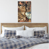 Toile 龍 虎, 国 芳 Tiger & Dragon, Kuniyoshi, Ukiyo-e (Insitu(Chambre))