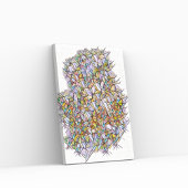 Toile 1000 pièces de couleur