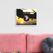 Toile 101e bataillon aéroporté d'aigle anciens combattan (Insitu(Salon))