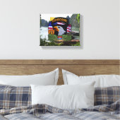 Toile 101e division aéroportée anciens combattants du vi (Insitu(Chambre))