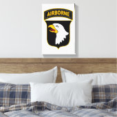 Toile 101e division aéroportée Vétéran militaire (Insitu(Chambre))