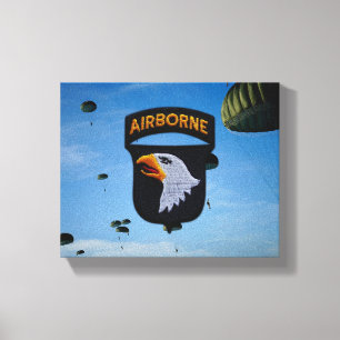 Toile 101st Vétérinaires criards aéroportés de vét