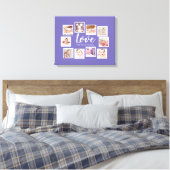 Toile 10 Photo Collage Love Family (Insitu(Chambre))
