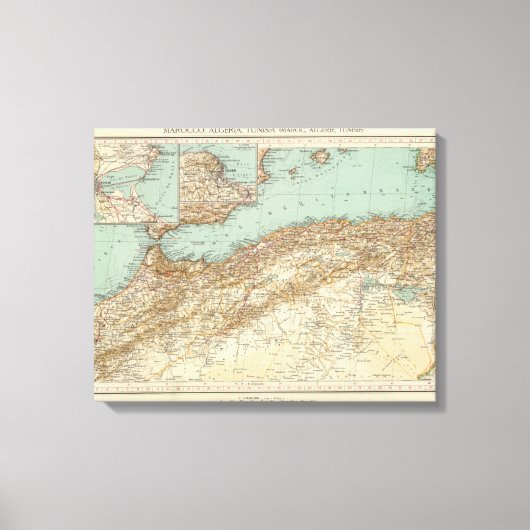 Toile 112 Maroc, Algérie, Tunisie (Recto)