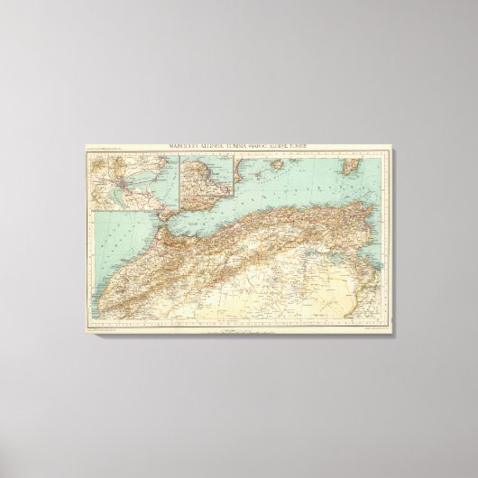 Toile 112 Maroc, Algérie, Tunisie (Recto)