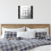 Toile 11ème anniversaire de Mariage en acier (Insitu(Chambre))