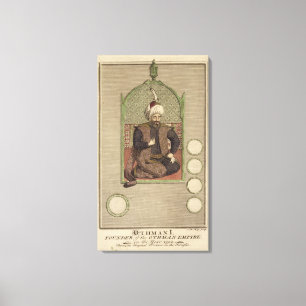 Toile 1259-1326) fondateurs d'Osman I (de l'empire de