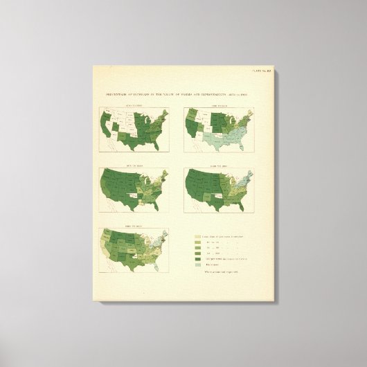 Toile 133 Augmentation de la valeur des fermes 1850-1900 (Recto)