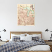 Toile 13435 Mich, Wis, Minn, Ia, Mo, Ill, Ind, Ky (Insitu(Chambre))