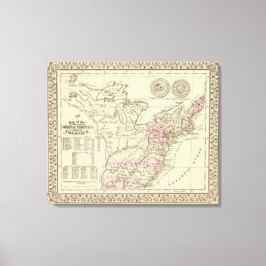 Toile 13 colonies 1776 (Recto)