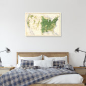 Toile 149 Chevaux, mules, ânes/km² (Insitu(Chambre))