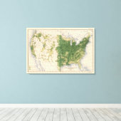 Toile 149 Chevaux, mules, ânes/km² (Insitu (Plancher de Bois))