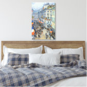 Toile 14 juillet, rue Daunou par Childe Hassam (Insitu(Chambre))