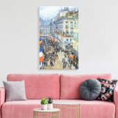 Toile 14 juillet, rue Daunou par Childe Hassam (Insitu(Salon))