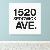 TOILE 1520 SEDGWICK AVE. (Insitu (Plancher de Bois))