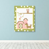 Toile 16x20 Canvas Art Nursery Imprimer La Ferme d'Abby  (Insitu (Plancher de Bois))